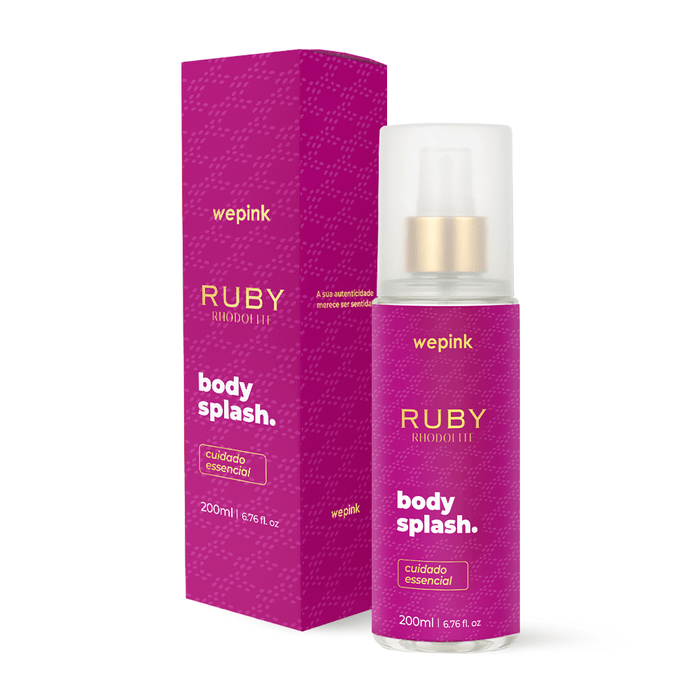 Body Splash Ruby Rhodolite Desodorante Colónia 200ml - Wepink