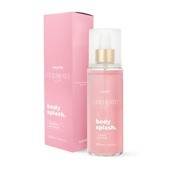Body Splash Celebrate Life Desodorante Colónia 200ml - Wepink