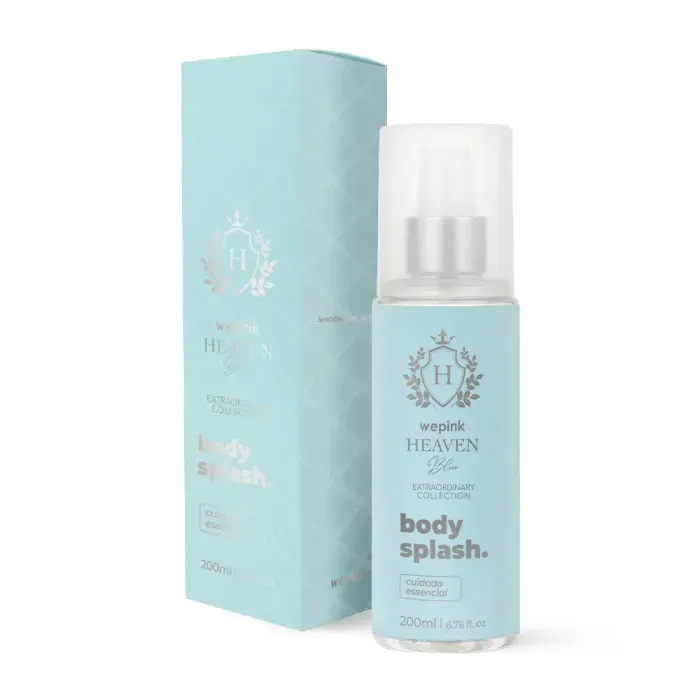 Body Splash Heaven Blue Desodorante Colónia 200ml - Wepink