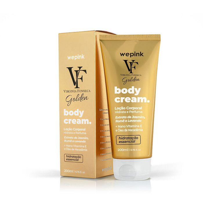 Body Cream VF Golden Desodorante Hidratante 200ml - Wepink